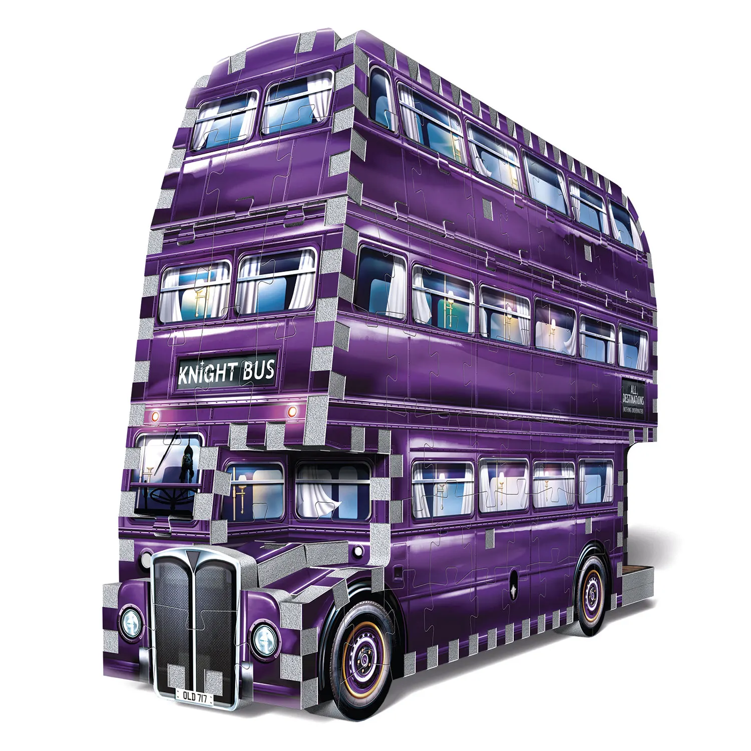 Der fahrende Ritter Harry Potter/ The Knight Bus 280 pcs. 3D-Puzzle-Wrebbit-3D Puzzles