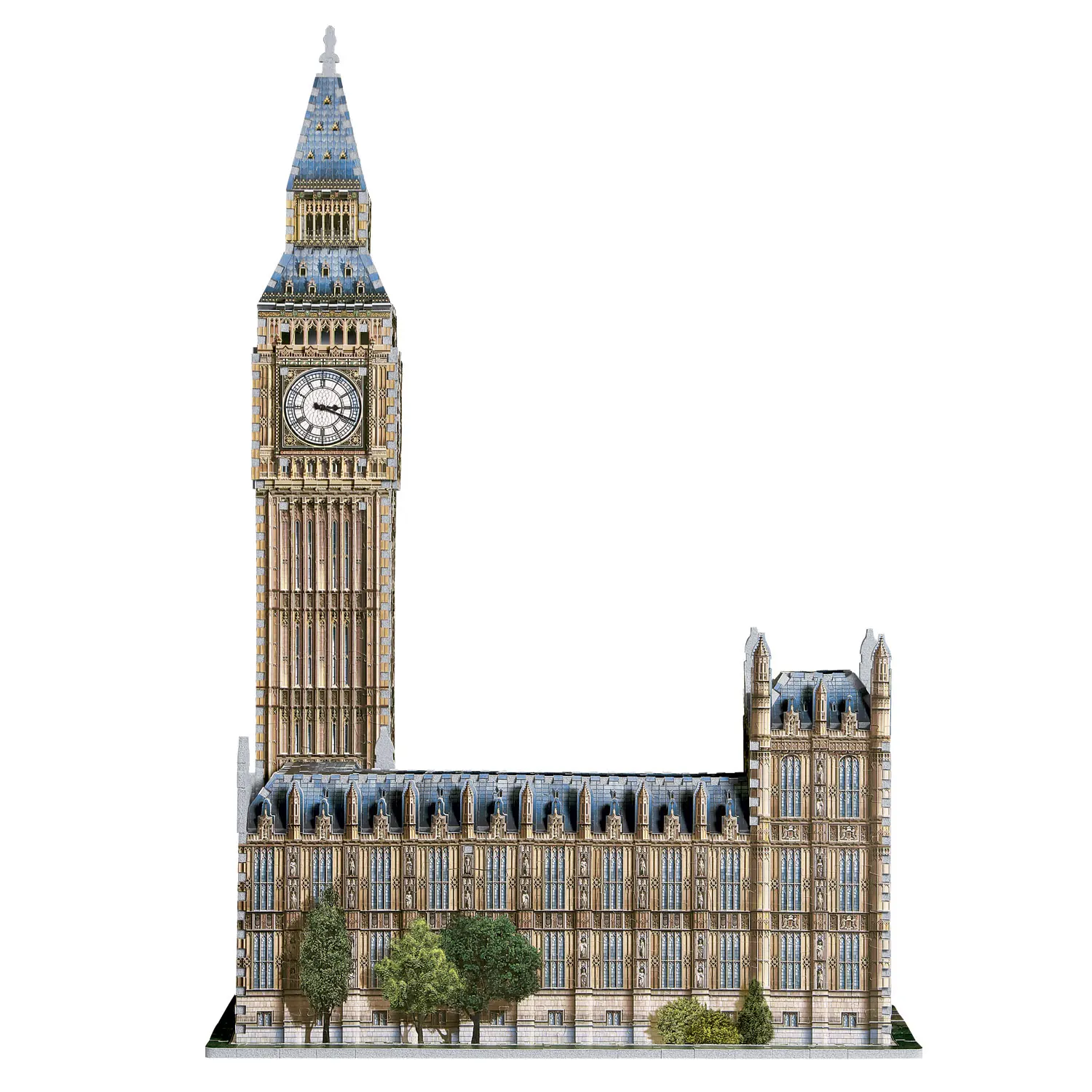 Big Ben & House of Parliament - Queen Elisabeth Tower / 3D-Puzzle Big Ben & House of Parliament - Queen Elisabeth Tower / 3D-Puzzle-Wrebbit-3D Puzzles