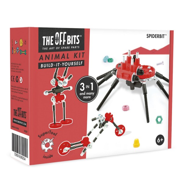 SpiderBit model kit with Super Tool